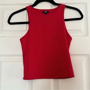 Express red tank top